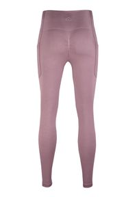 BESHAPED - Legginsy fitness damskie Beshaped Lift Me Up z kieszeniami. Kolor: czerwony, wielokolorowy, różowy. Materiał: nylon. Sport: fitness