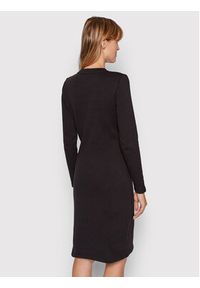 Calvin Klein Sukienka dzianinowa K20K203488 Czarny Slim Fit. Kolor: czarny. Materiał: bawełna, dzianina #3