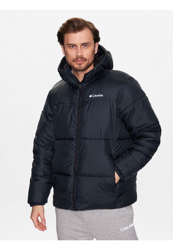 columbia - Columbia Kurtka zimowa Puffect 2008413 Czarny Regular Fit. Kolor: czarny. Materiał: syntetyk. Sezon: zima