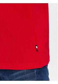 TOMMY HILFIGER - Tommy Hilfiger T-Shirt MW0MW32607 Czerwony Regular Fit. Kolor: czerwony. Materiał: bawełna