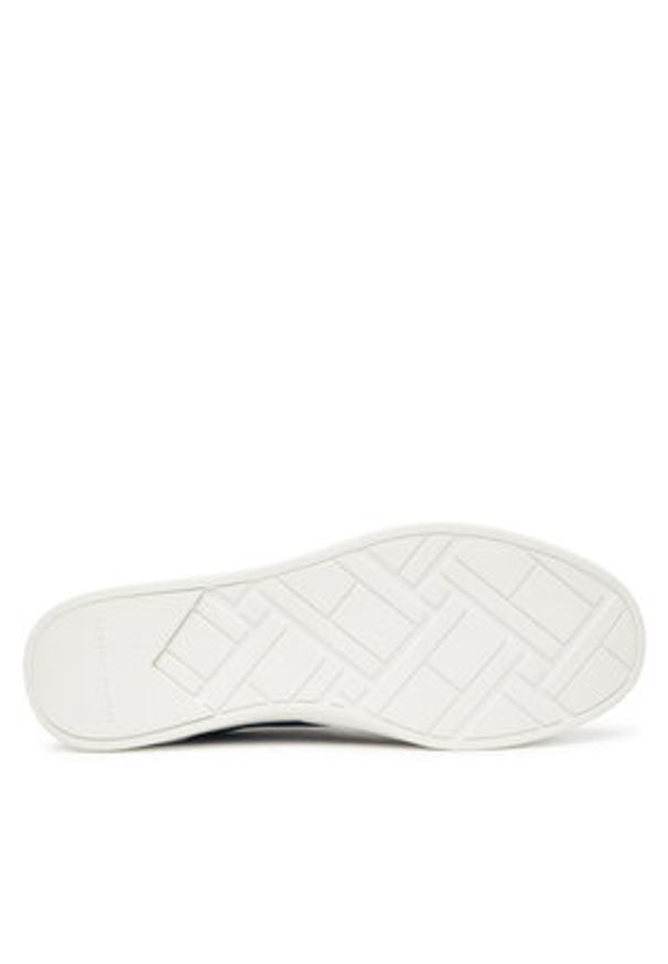 TOMMY HILFIGER - Tommy Hilfiger Sneakersy Lo Lux FM0FM05816 Granatowy. Kolor: niebieski. Materiał: zamsz, skóra
