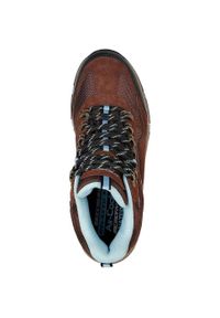 skechers - Buty Skechers Trego - Base Camp, Kobiety. Kolor: brązowy. Materiał: materiał, zamsz. Sport: fitness