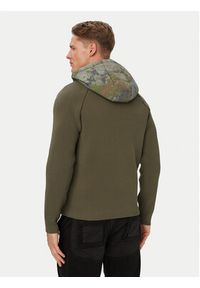 Aeronautica Militare Kurtka przejściowa 262AM1389UCL00006 Khaki Regular Fit. Kolor: brązowy. Materiał: syntetyk #4