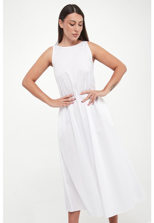 Max Mara Beachwear - Sukienka maxi Seta MAX MARA BEACHWEAR. Długość: maxi