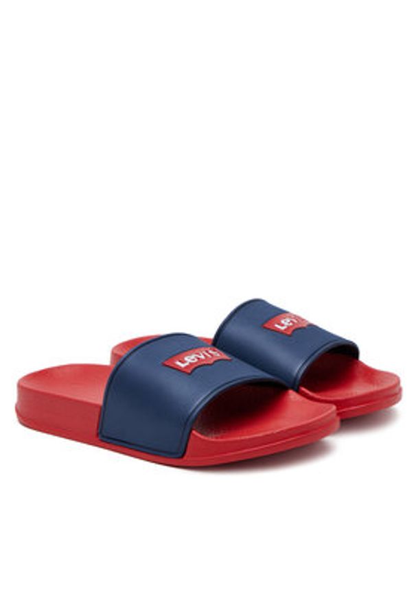 Levi's® Klapki Pool VPOL0186S Granatowy. Kolor: niebieski