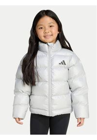 Adidas - adidas Kurtka zimowa JW2474 Srebrny Regular Fit. Kolor: srebrny. Materiał: syntetyk. Sezon: zima #4