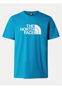 The North Face T-Shirt Easy NF0A87N5 Niebieski Regular Fit. Kolor: niebieski. Materiał: bawełna #3