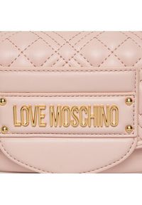 Love Moschino - LOVE MOSCHINO Torebka JC4056PP1ILA0601 Różowy. Kolor: różowy. Materiał: skórzane