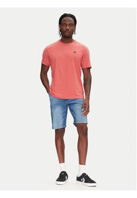 Wrangler Szorty jeansowe Texas 112362505 Niebieski Regular Fit. Kolor: niebieski. Materiał: bawełna