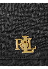 Lauren Ralph Lauren - LAUREN RALPH LAUREN Torebka 431974272002 Czarny. Kolor: czarny. Materiał: skórzane #3