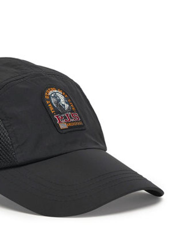 Parajumpers Czapka z daszkiem Fly 25SMPABCHA32 Czarny. Kolor: czarny. Materiał: poliamid, nylon