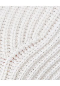 LE TRICOT PERUGIA - Biały sweter z kaszmiru. Kolor: biały. Materiał: kaszmir. Wzór: ze splotem. Styl: elegancki #3
