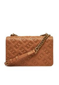 Pinko - PINKO Torebka Love One Mini Dc PE 25 PLTT 100074 A1YB Brązowy. Kolor: brązowy. Materiał: skórzane #5