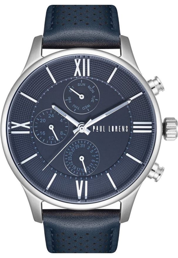Zegarek Paul Lorens ZEGAREK MĘSKI PAUL LORENS - PL11652A6-6F1 (zg355c) + BOX