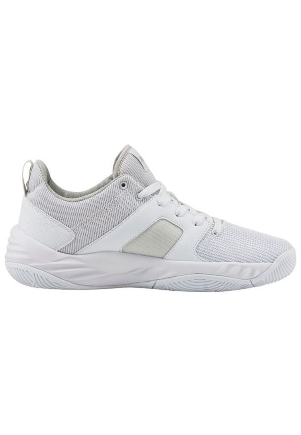 Buty Puma Rebound Future Cage M 383856 02 białe. Okazja: na co dzień. Zapięcie: sznurówki. Kolor: biały. Materiał: skóra. Szerokość cholewki: normalna