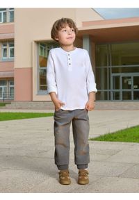 Sinsay - Jeansy joggers - szary. Kolor: szary