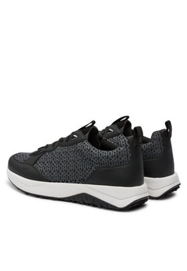 Hugo Sneakersy Kane Runn Mono2 50517257 Czarny. Kolor: czarny. Materiał: materiał
