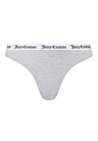 Juicy Couture Komplet 3 par stringów JCLTH224571 Kolorowy. Materiał: bawełna. Wzór: kolorowy