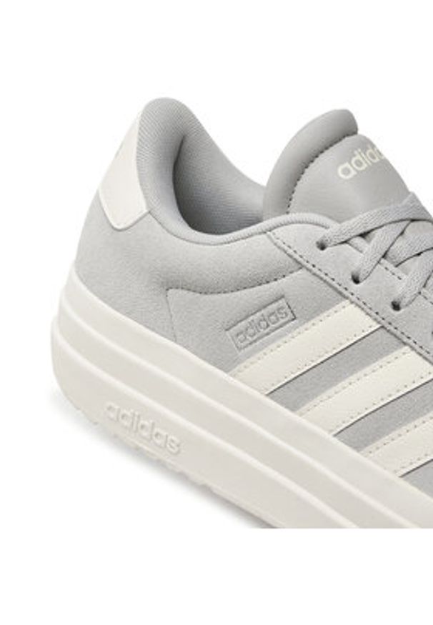 Adidas - adidas Sneakersy VL Court Bold IF9784 Szary. Kolor: szary. Materiał: skóra, nubuk