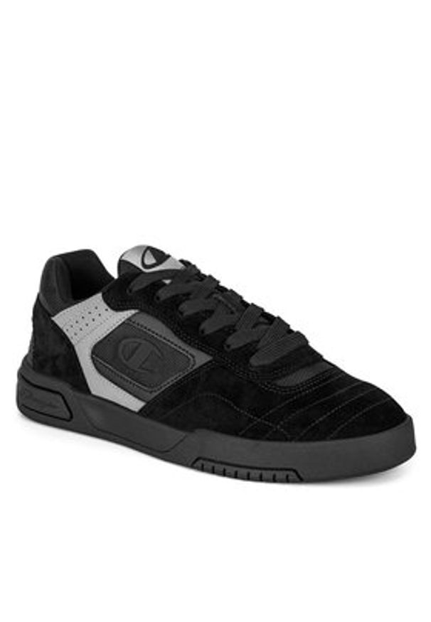 Champion Sneakersy ZN80 SKATE II LOW S22264-KK001 Czarny. Kolor: czarny. Materiał: skóra. Sport: skateboard