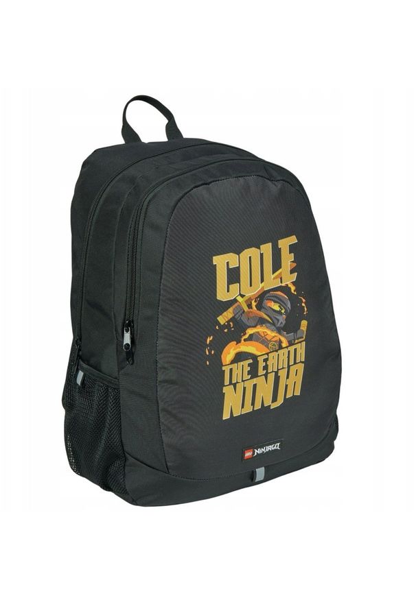LEGO Ninjago School Backpack 20279-2513 Czarne One size. Kolor: czarny