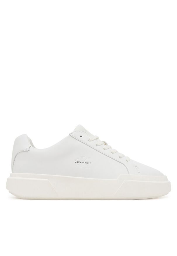 Sneakersy Calvin Klein. Kolor: biały