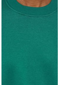 Answear Lab bluza damska kolor zielony gładka. Kolor: zielony. Materiał: dzianina. Wzór: gładki. Styl: wakacyjny #6