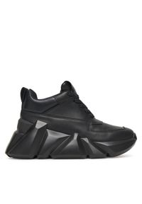 United Nude Sneakersy Space Kick Max 1065684916 Czarny. Kolor: czarny. Materiał: skóra