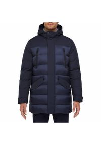 Geox - Kurtka GEOX M SAPIENZA Niebieski. Kolor: niebieski. Materiał: tkanina