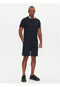 Emporio Armani Underwear Polo EM000571 AF12360 UB102 Granatowy Regular Fit. Typ kołnierza: polo. Kolor: niebieski. Materiał: bawełna #5