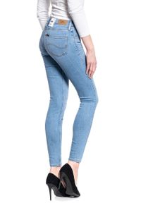 Lee - SPODNIE DAMSKIE LEE SCARLETT SKINNY LIGHT FLORIN L526MOHR 112111767