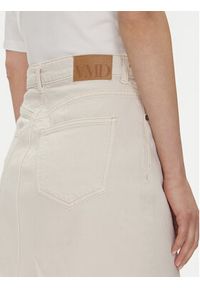 Vero Moda Spódnica jeansowa Tessa 10301536 Écru Regular Fit. Kolor: kremowy. Materiał: bawełna #2