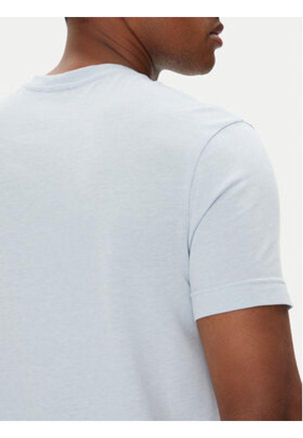 United Colors of Benetton - United Colors Of Benetton T-Shirt 3M4WU1088 Niebieski Relaxed Fit. Kolor: niebieski. Materiał: bawełna