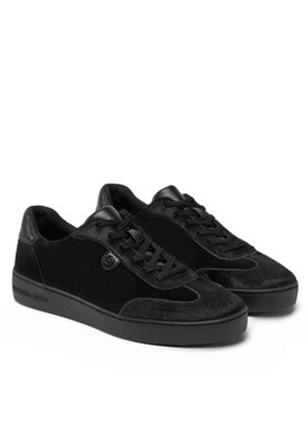 Michael Kors Sneakersy Scotty Lace Up 43R5SCFS1S Czarny. Kolor: czarny. Materiał: skóra