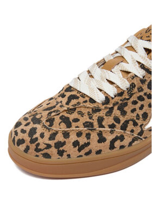 Kappa Sneakersy CEO-FC-24880J Brązowy. Kolor: brązowy. Materiał: skóra, zamsz