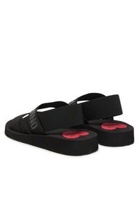 Love Moschino - LOVE MOSCHINO Sandały JA16033G0OJN7000 Czarny. Kolor: czarny. Materiał: materiał #4