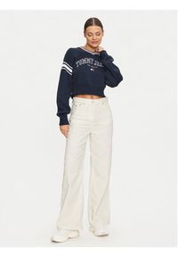 Tommy Jeans Spodnie materiałowe Claire DW0DW19917 Écru Loose Fit. Materiał: sztruks #2