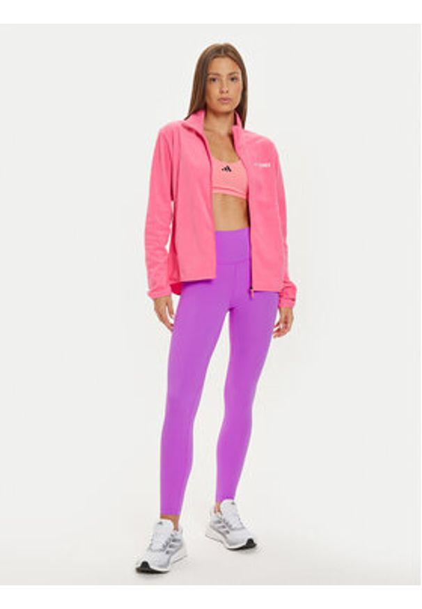 Adidas - adidas Legginsy All Me IX0187 Różowy Slim Fit. Kolor: różowy. Materiał: syntetyk