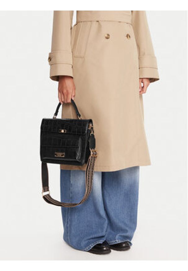 Monnari Torebka BAG6130 KM20D000 Czarny. Kolor: czarny. Materiał: skórzane