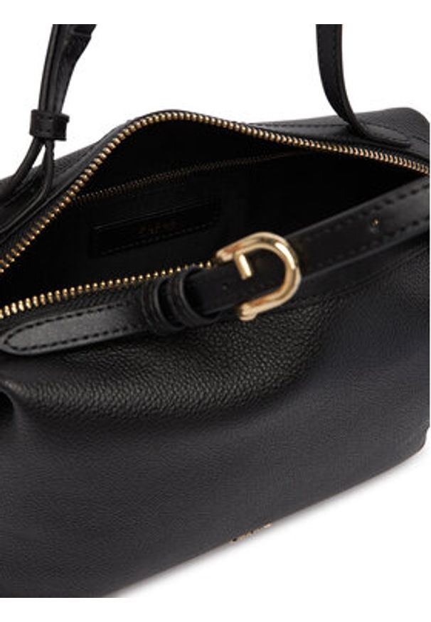 Furla Torebka Double Mini WE00870 BX3036 KH O6000 Czarny. Kolor: czarny. Materiał: skórzane