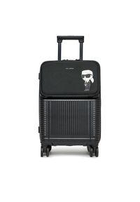 Karl Lagerfeld - Walizka kabinowa KARL LAGERFELD. Kolor: czarny #1