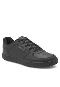 Kappa Sneakersy Logo Malone 4 341R5DW-A1T Czarny. Kolor: czarny. Materiał: skóra #6