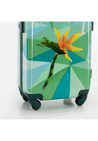 Wittchen - Zestaw walizek z ABS-u z nadrukiem. Kolor: niebieski, wielokolorowy, zielony. Materiał: guma. Wzór: nadruk. Styl: wakacyjny #10