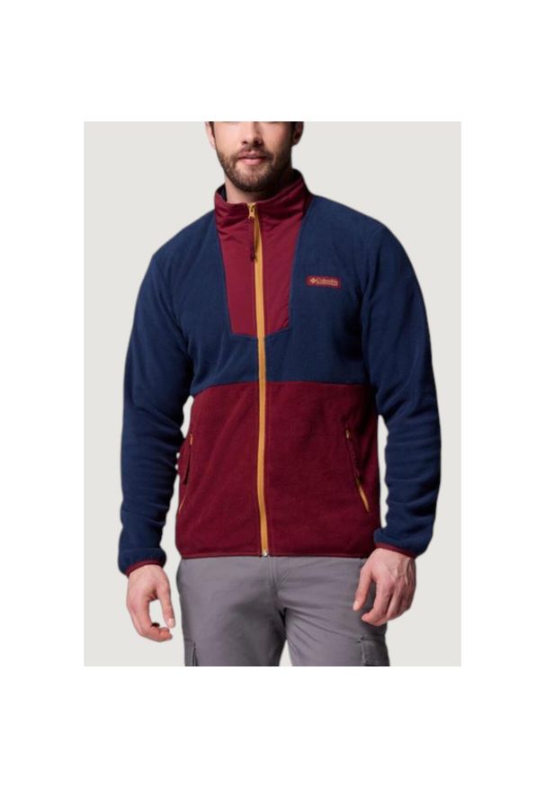 columbia - Bluza Mężczyzna COLUMBIA Sequoia Grove™ Full Zip Fleece. Kolor: czerwony. Materiał: materiał