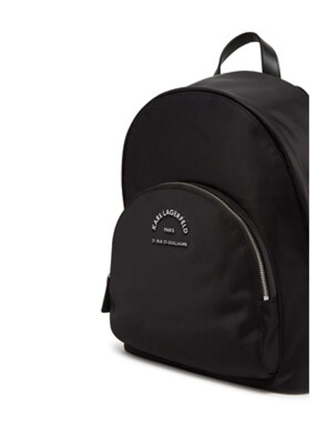 Karl Lagerfeld - KARL LAGERFELD Plecak A2W30084 Czarny. Kolor: czarny. Materiał: poliamid, materiał