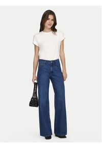 only - ONLY T-Shirt Erica 15308926 Biały Oversize. Kolor: biały. Materiał: bawełna #4