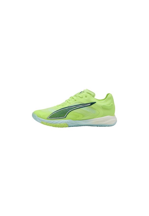 Buty halowe Puma Accelerate Nitro SQD 4. Kolor: żółty. Sport: piłka ręczna