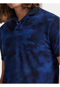 Polo Ralph Lauren Polo 710P04010001 Granatowy Custom Slim Fit. Typ kołnierza: polo. Kolor: niebieski. Materiał: bawełna #5