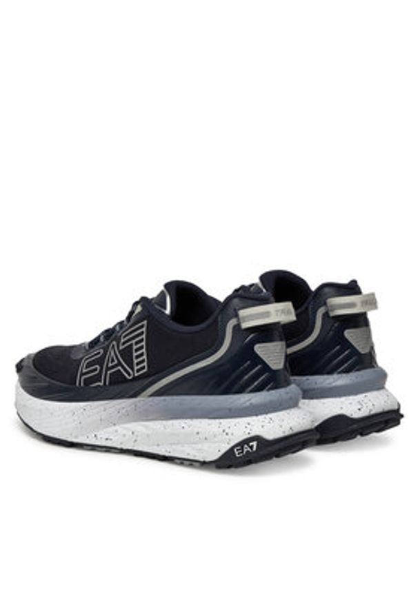 EA7 Emporio Armani Sneakersy X8X177 XK381 U546 Granatowy. Kolor: niebieski. Materiał: materiał