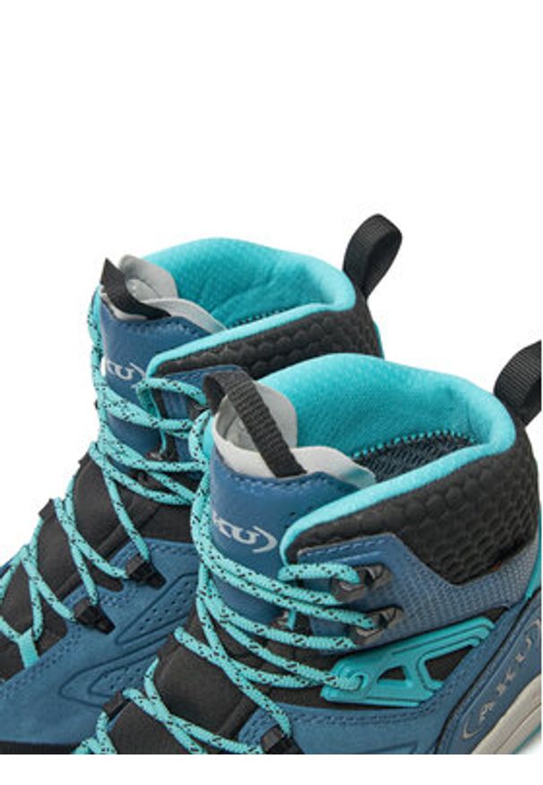 Aku Trekkingi Reactive Gt GORE-TEX Ws 669 Niebieski. Kolor: niebieski. Materiał: skóra, zamsz